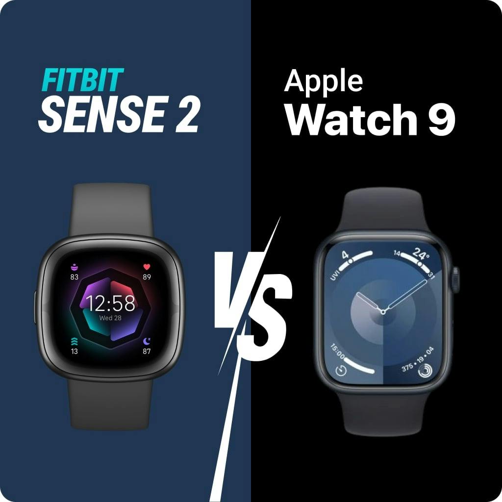 Fitbit Sense 2 vs Apple Watch 9