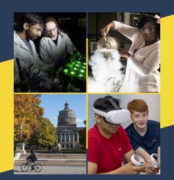 A grid of photos of students at University of Rochester