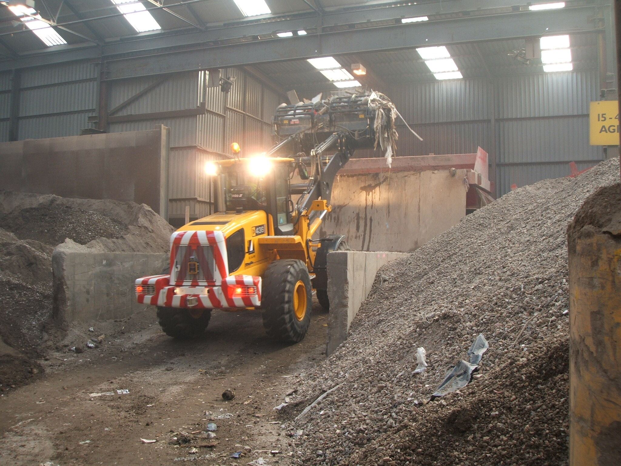 Plasterboard recycling