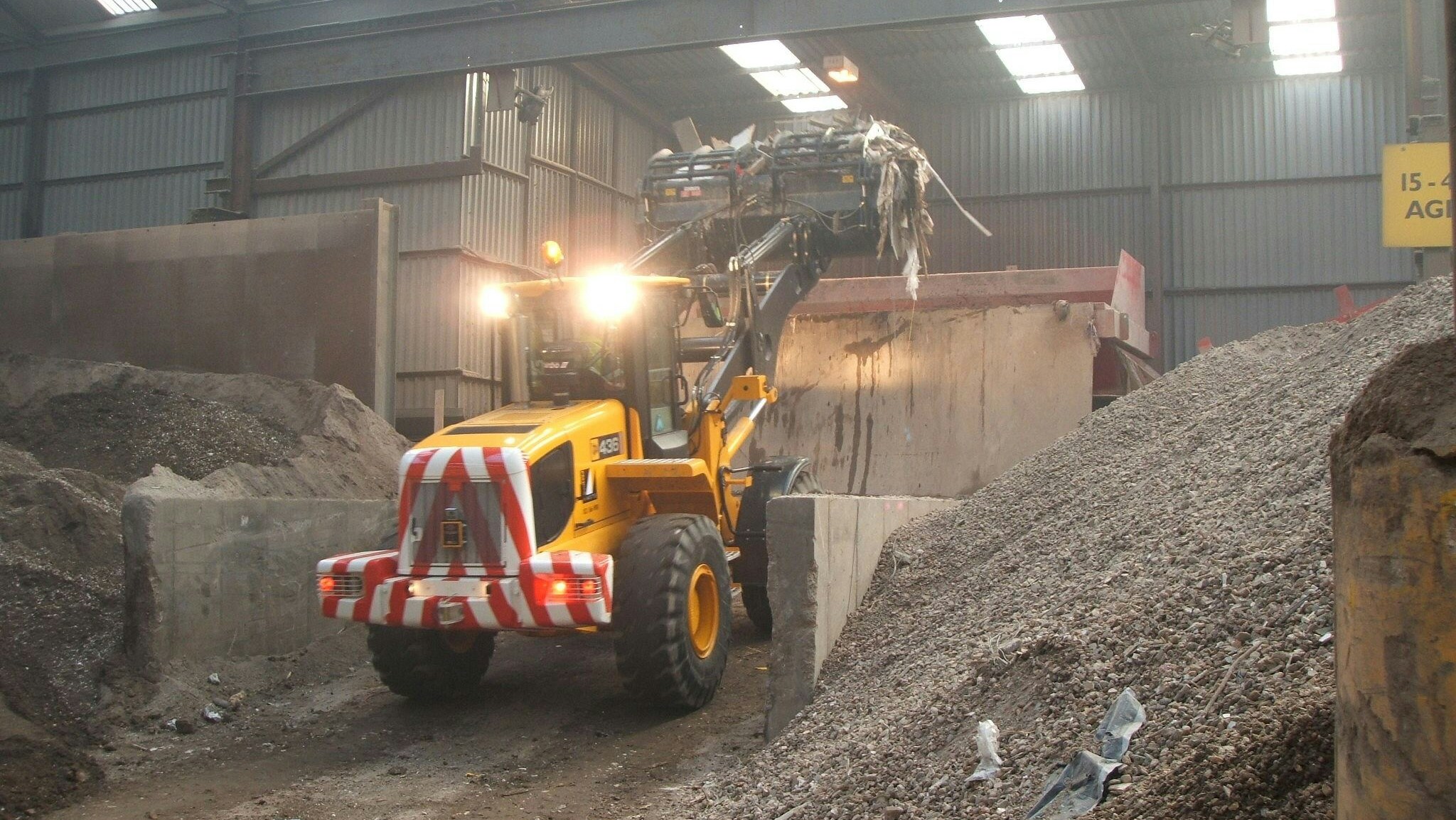 Plasterboard recycling