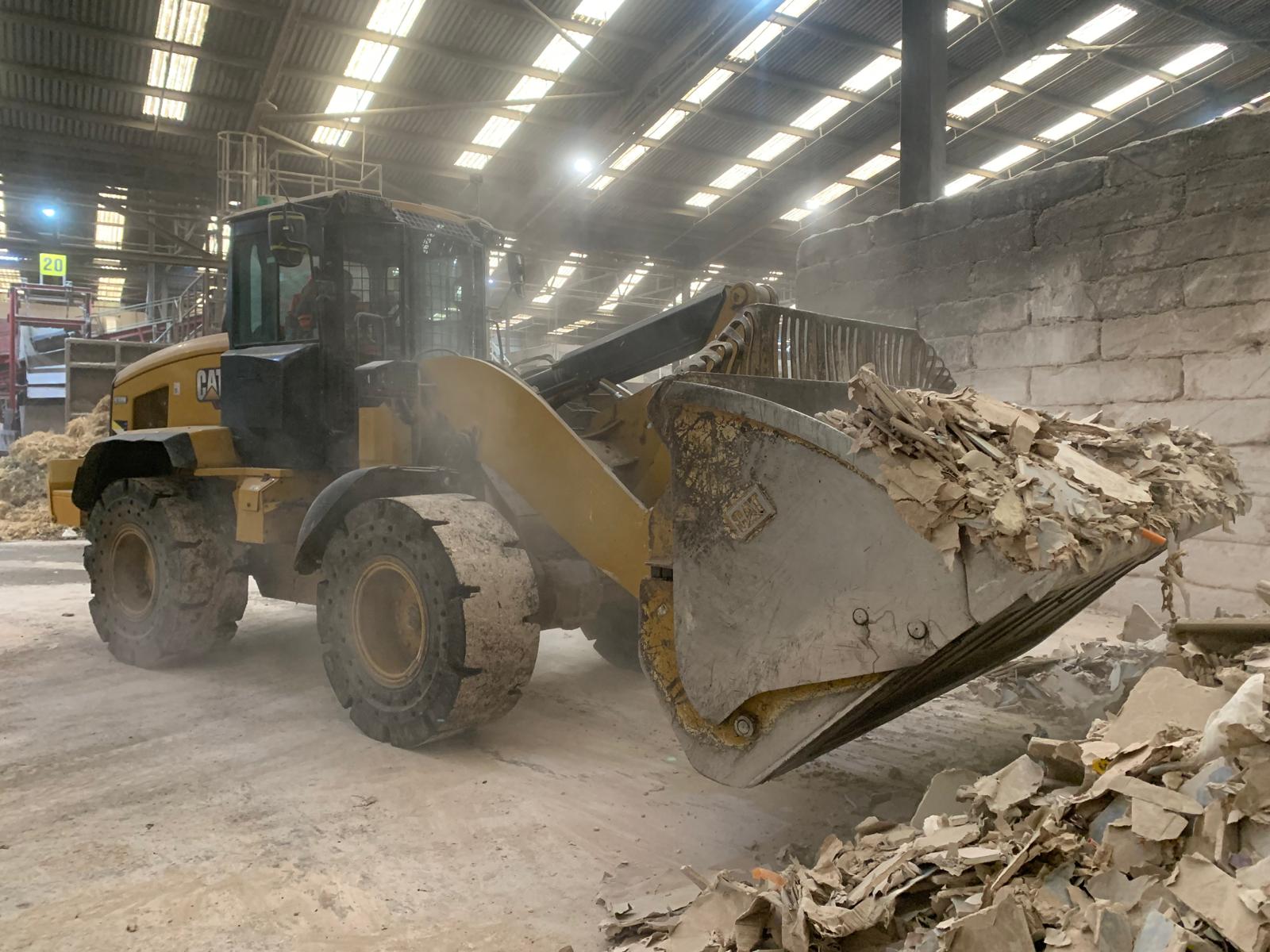 Plasterboard recycling