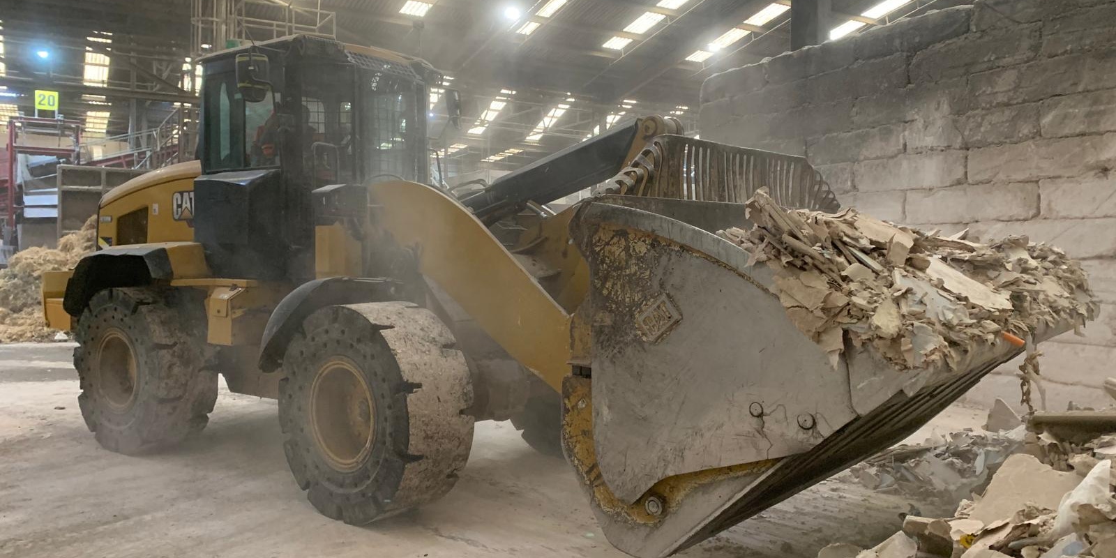 Plasterboard recycling