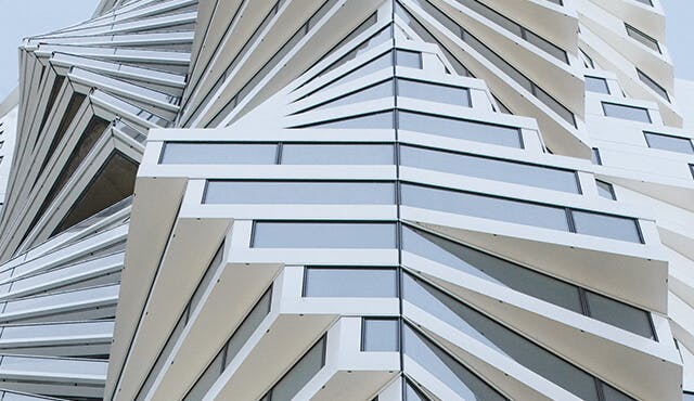 Image de la barre latérale | Image symbolique architecturale de l'archive de téléchargement PREO pour le matériel de presse, les cas d'utilisation, etc. | Source : Matt Dodd, Unsplash