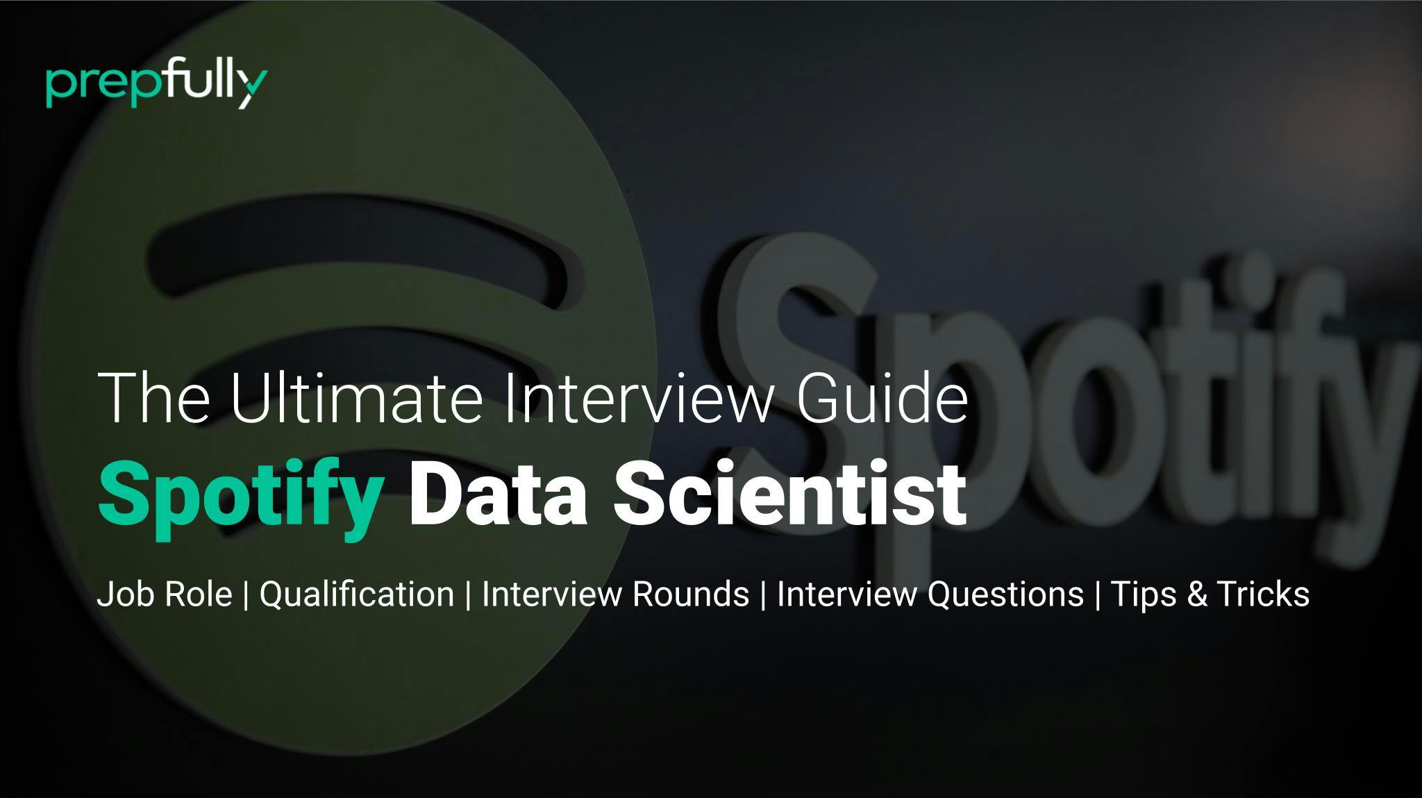 Exhaustive Spotify Data Scientist interview guide (2024) Prepfully