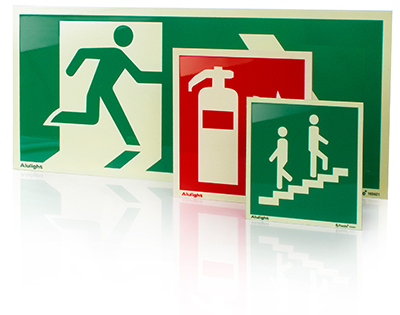 Skyltar och efterlysande produkter