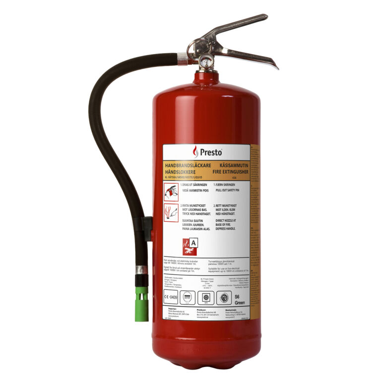 Vätskesläckare med tillsats