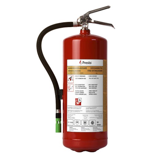 Vätskesläckare med tillsats Vätskesläckare med tillsats