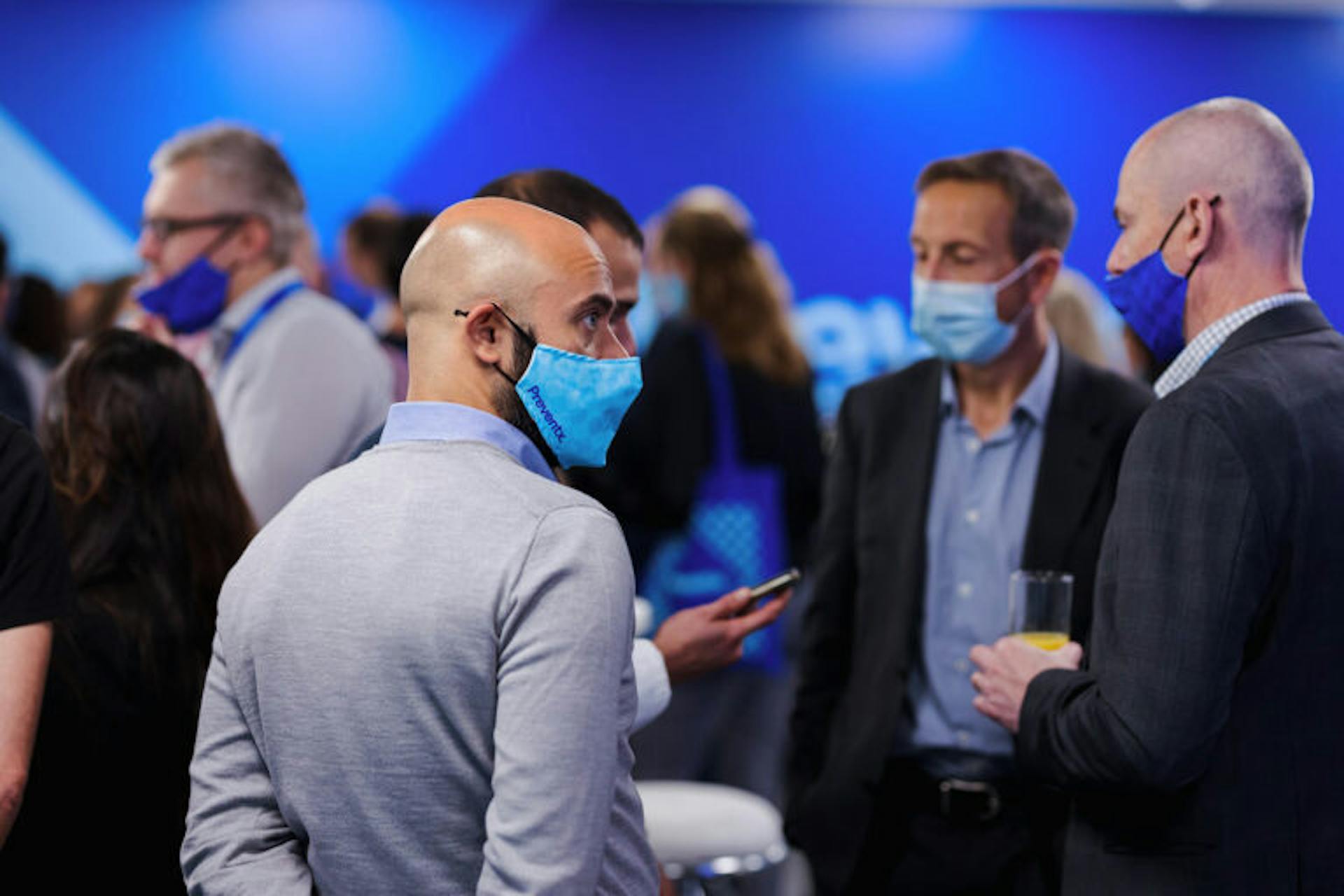 People at a conference