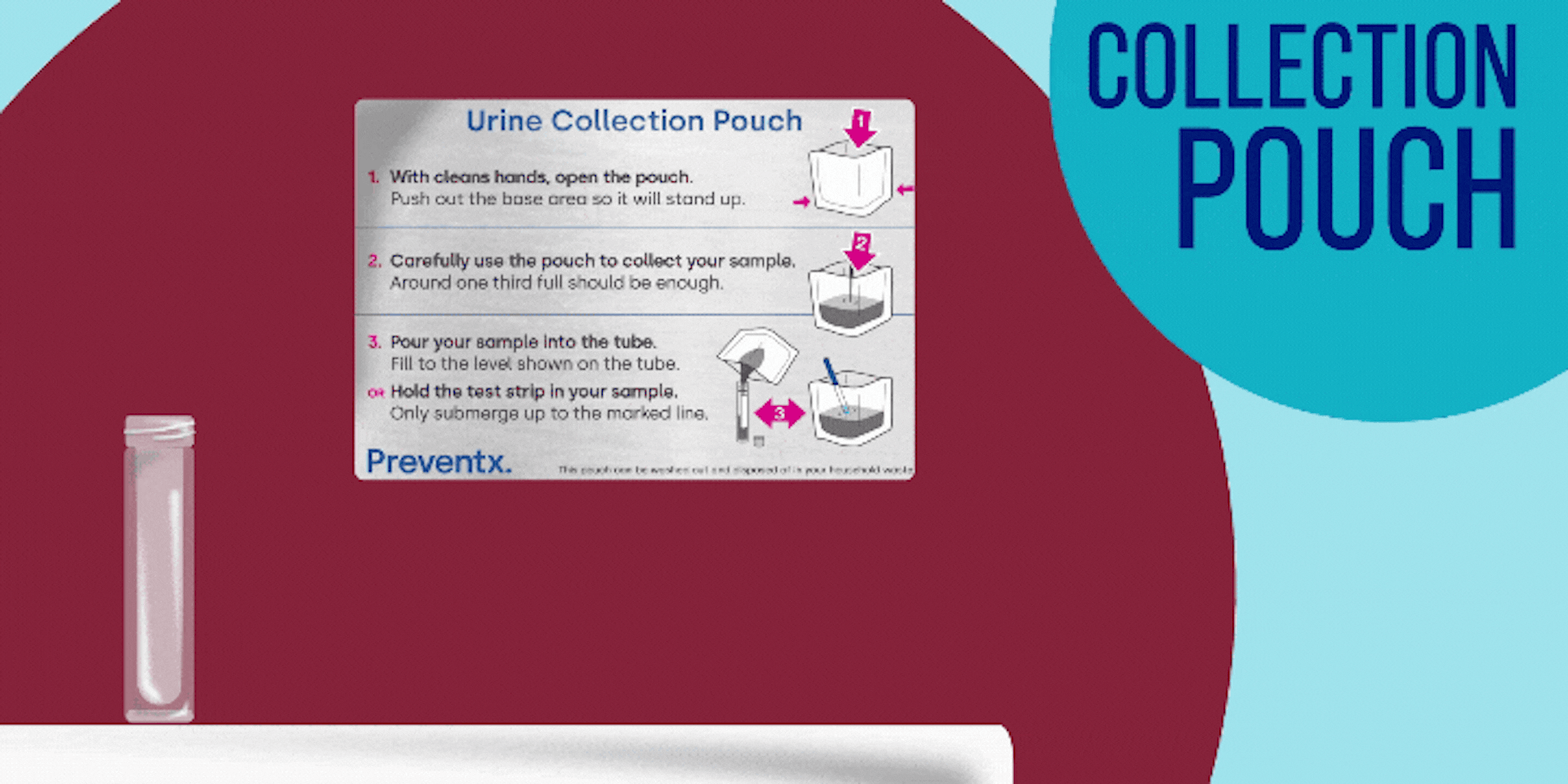 Image showing urination collection pouch