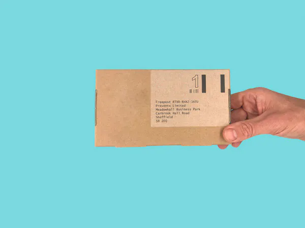 Image showing the test kit packaging