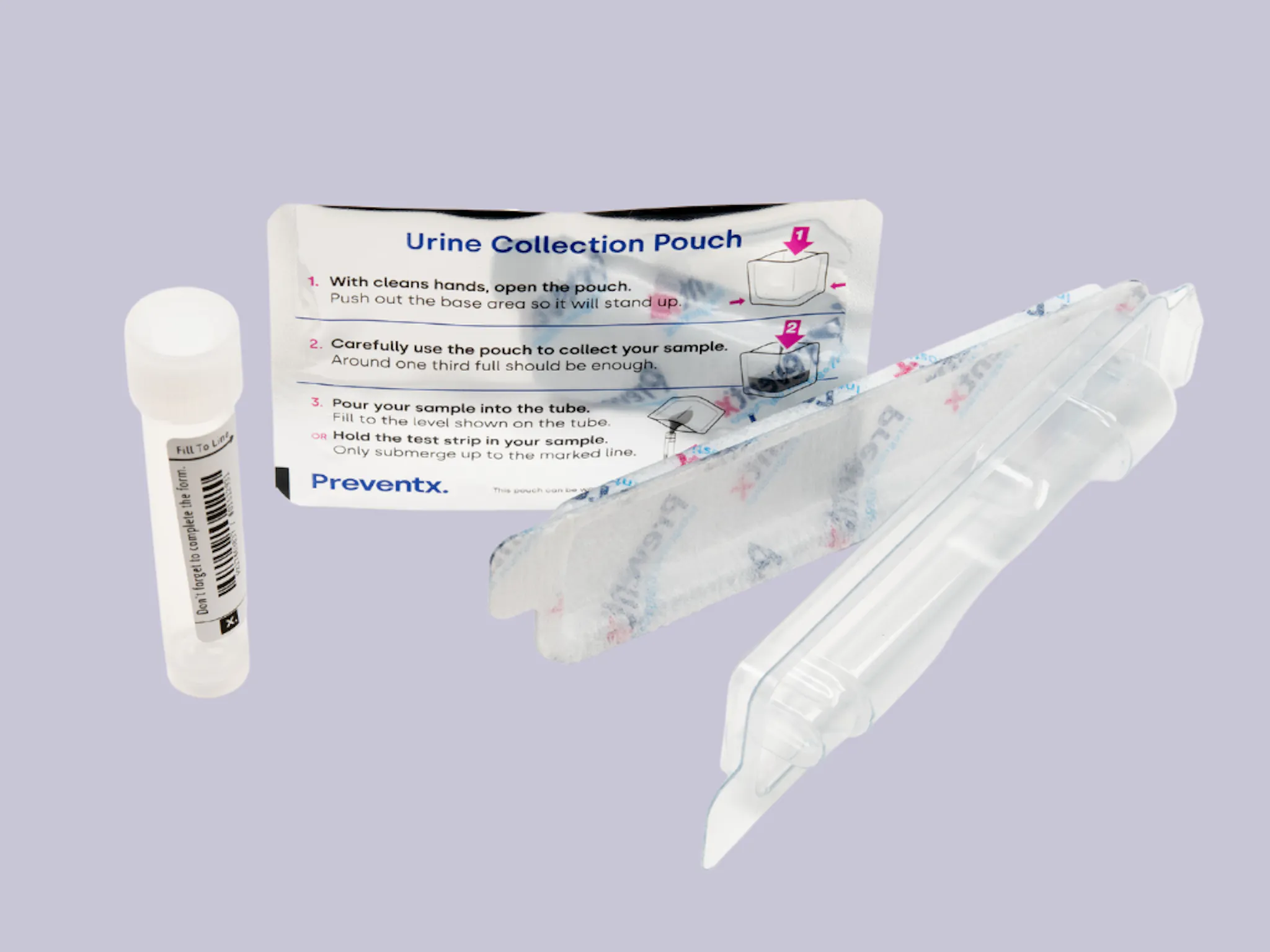 Image showing a urine collection kit