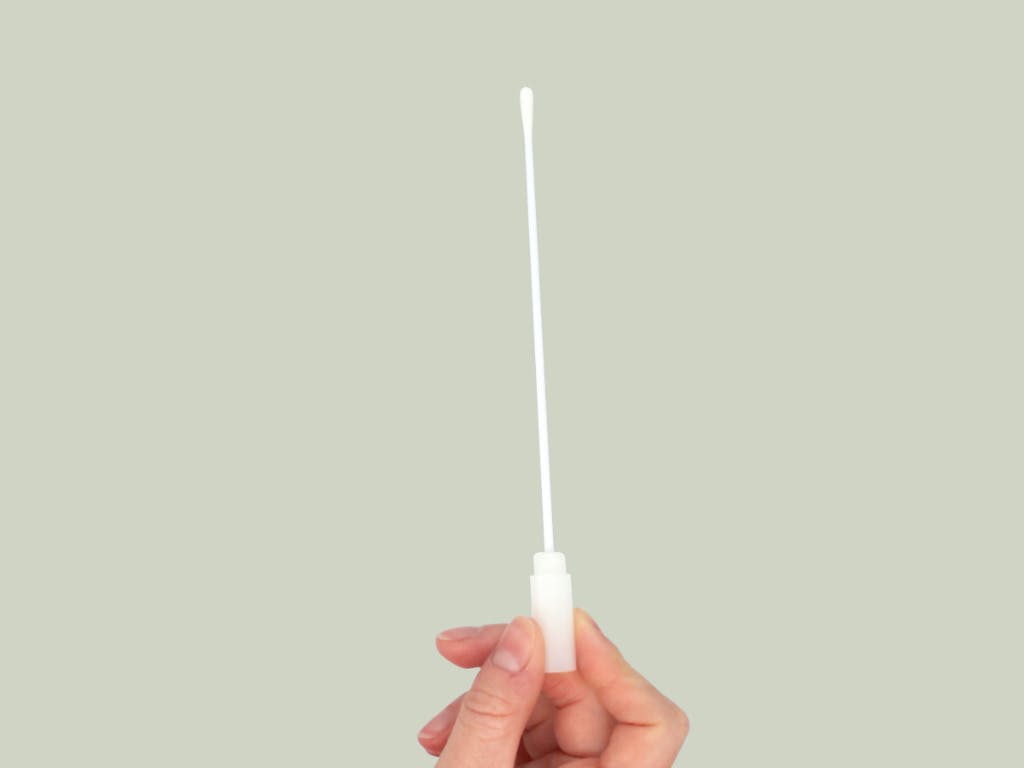 Image showing a swab for a vaginal test