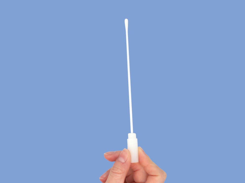Image showing a swab for a rectal test