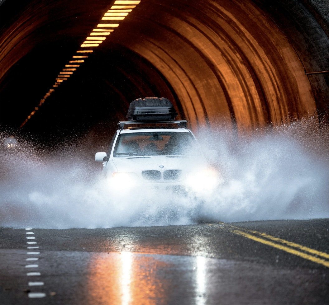 Tunnel road flooding