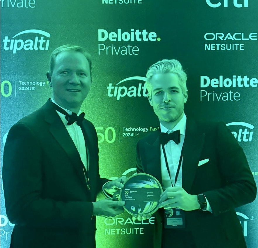 Winner of the Deloitte Fast 50