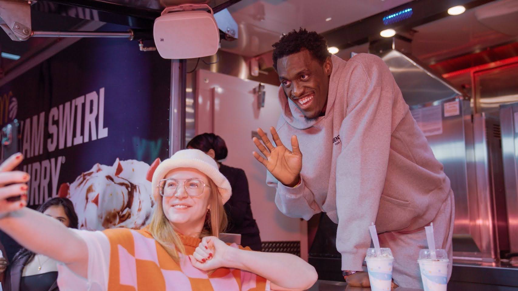 Siakam Swirl McFlurry