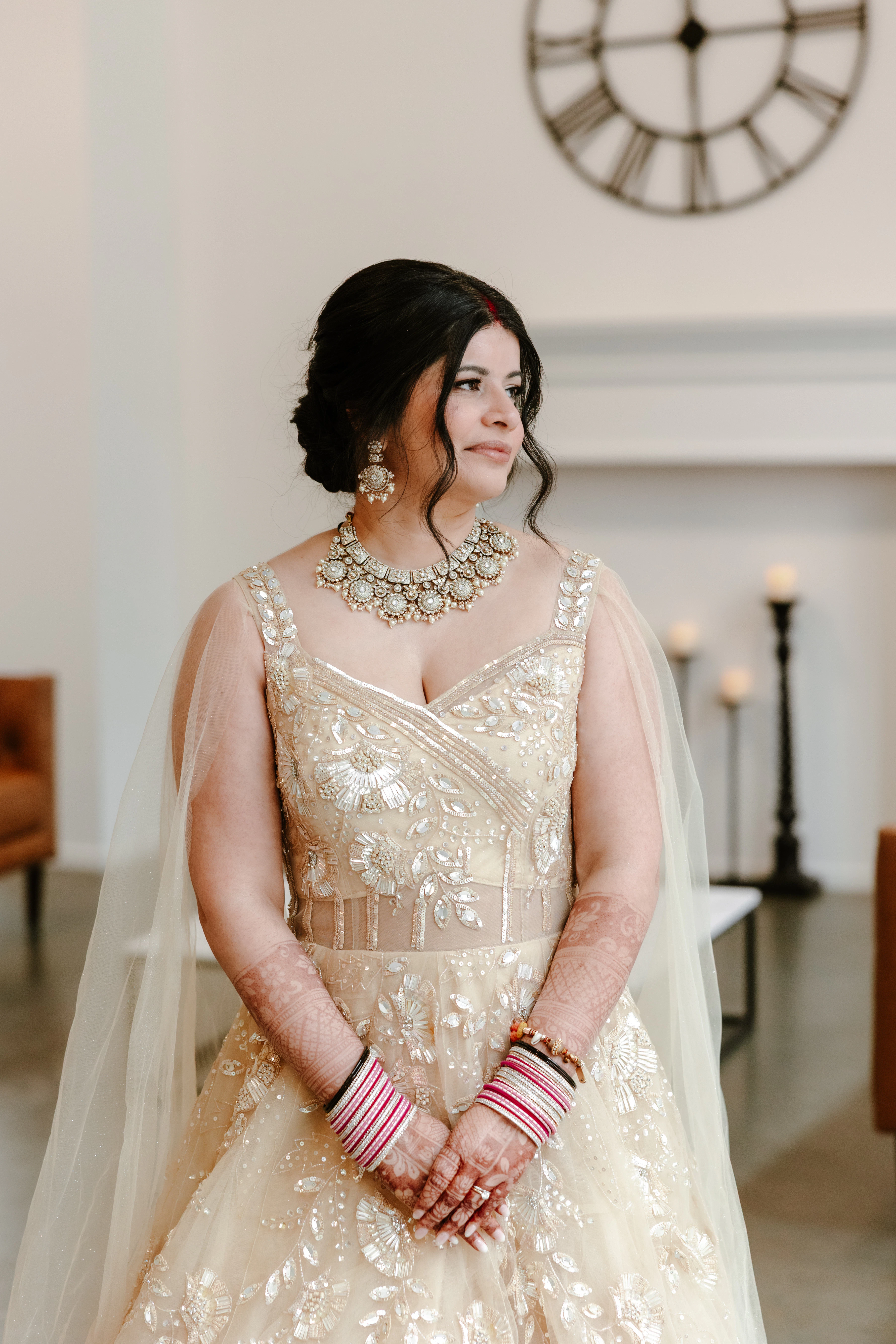 South Indian bride at Mosaic Venue MN