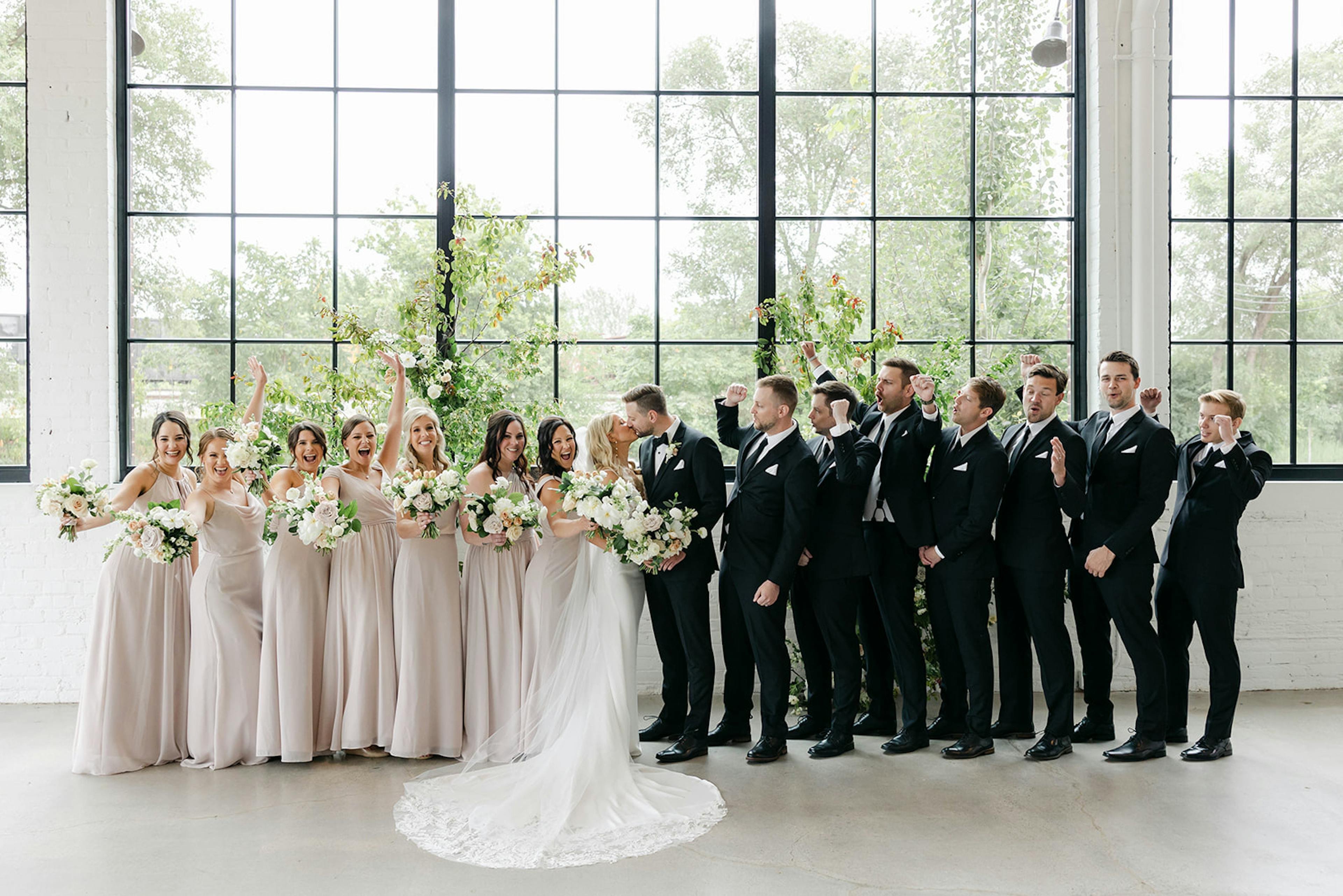 A beautiful wedding ceremony