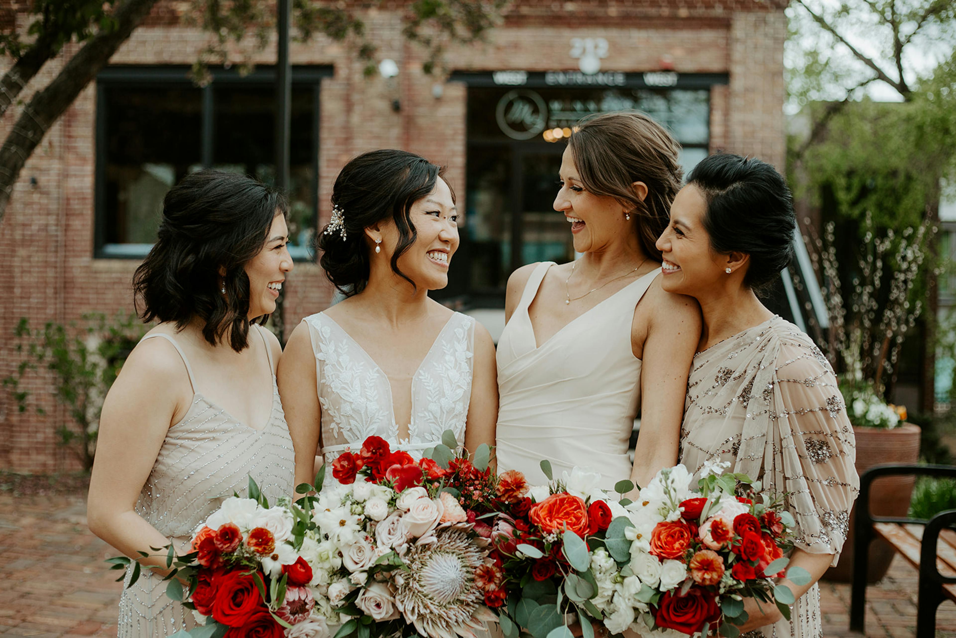 A bridal party in Minneapolis