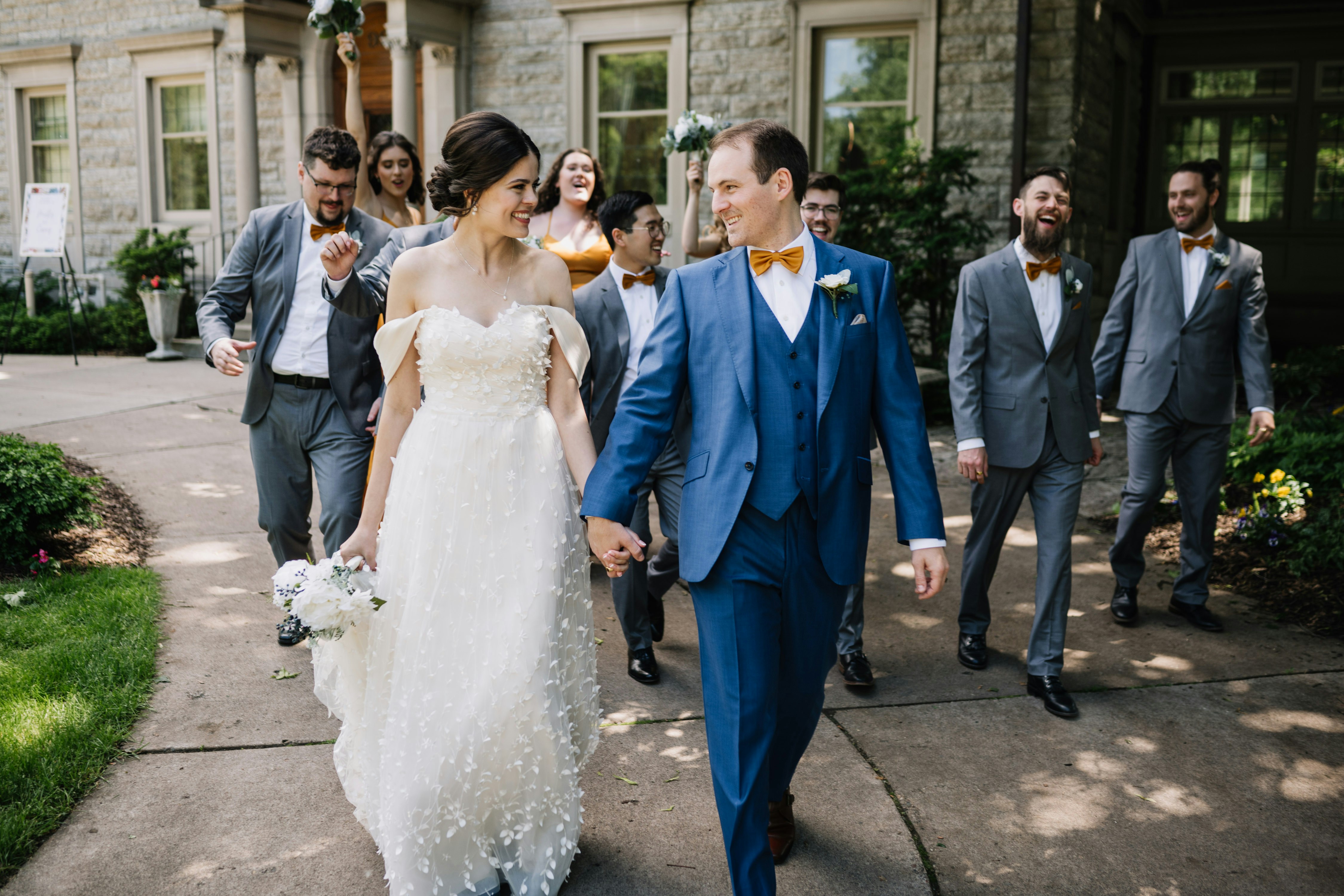 bride and groom Minneapolis wedding