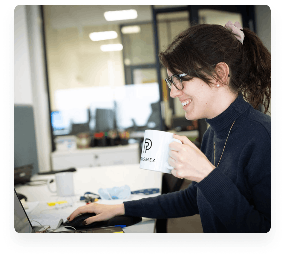 woman at work