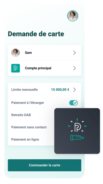 Demande de carte