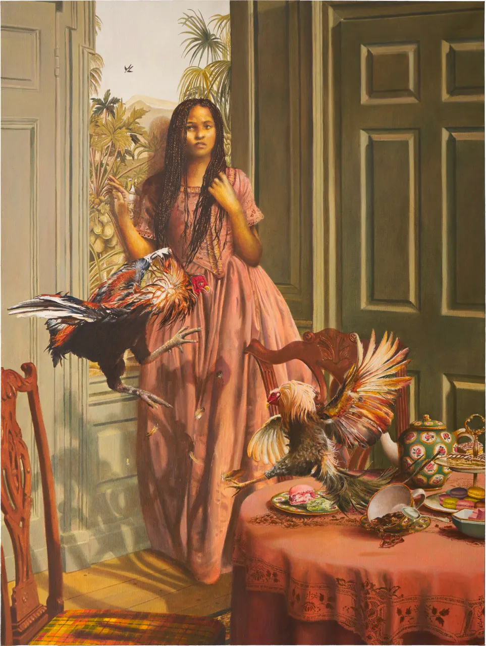 he Cockfight, 2023 - Elizabeth Colomba