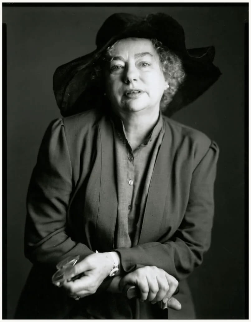 CL1156 Portrait of Grace Hartigan, 1981 © Timothy Greenfield-Sanders All Rights Reserved
