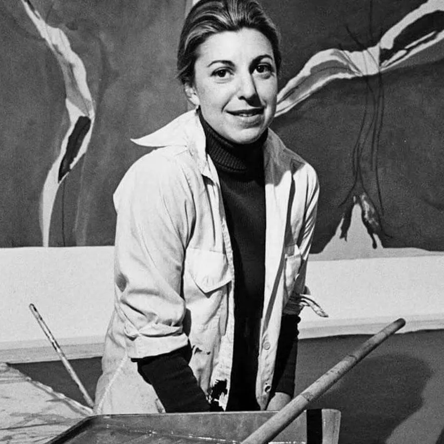 CL1019 Jack Mitchell, Helen Frankenthaler, 1971 © Jack Mitchell