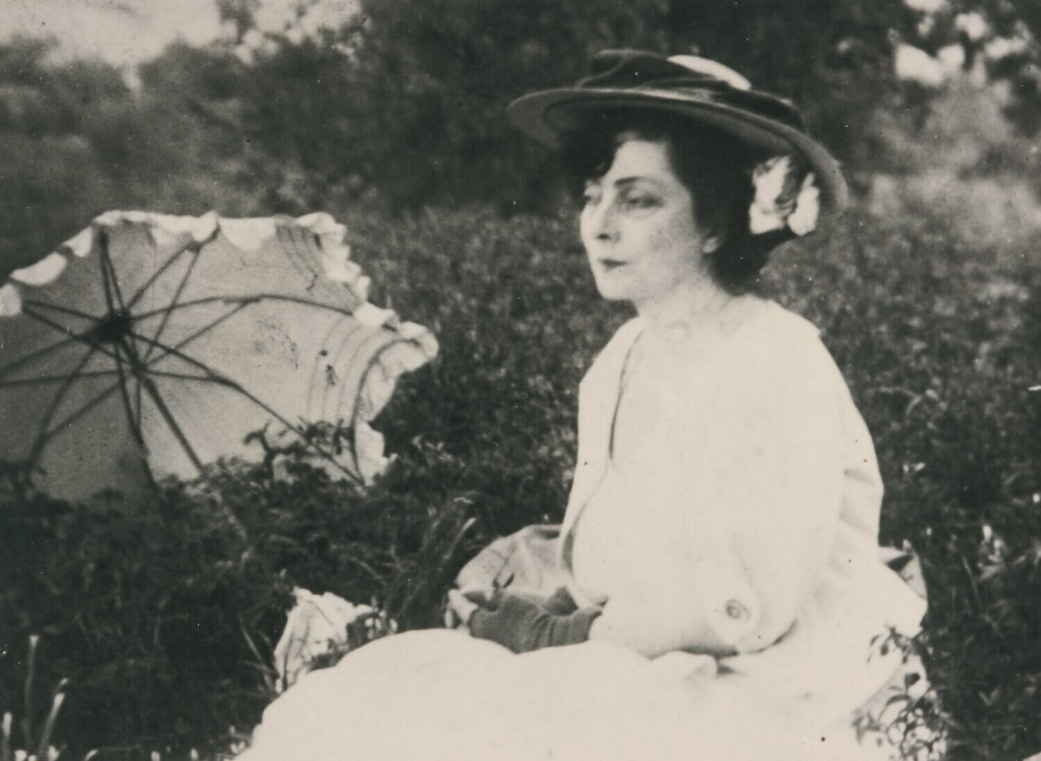 Jacqueline Marval, Fontenay aux Roses, 15 juillet 1907 © Comité Jacqueline Marval