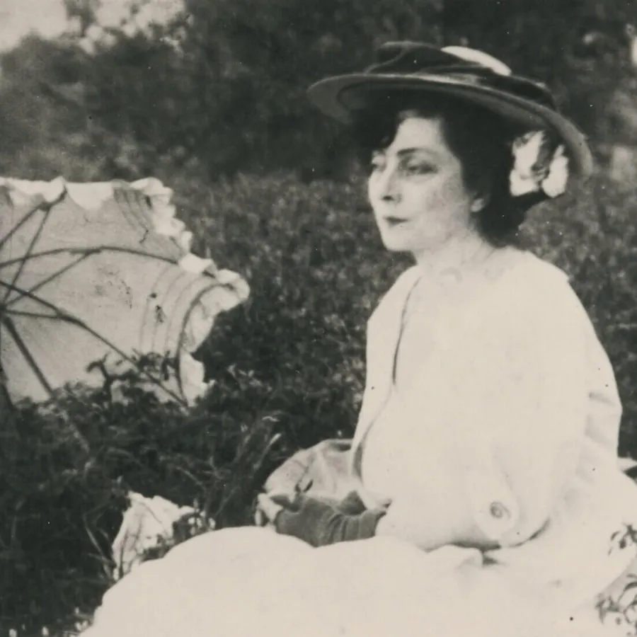 Jacqueline Marval, Fontenay aux Roses, 15 juillet 1907 © Comité Jacqueline Marval