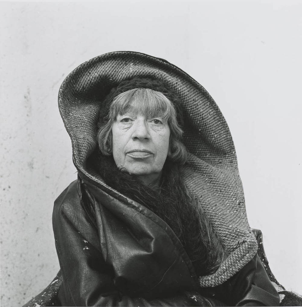 CL857 Irving Penn, Lee Krasner, 1972