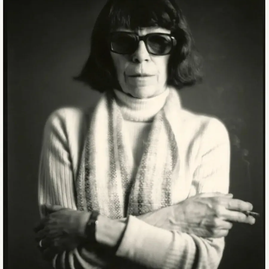 CL1160 Timohty Greenfield-Sanders, Portrait of Joan Mitchell, 1981 © Timothy Greenfield-Sanders