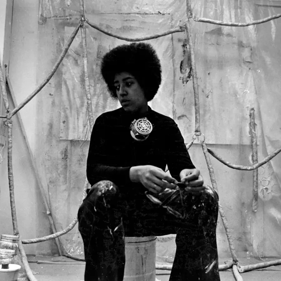 Portrait of Howardina Pindell courtesy of Art News
