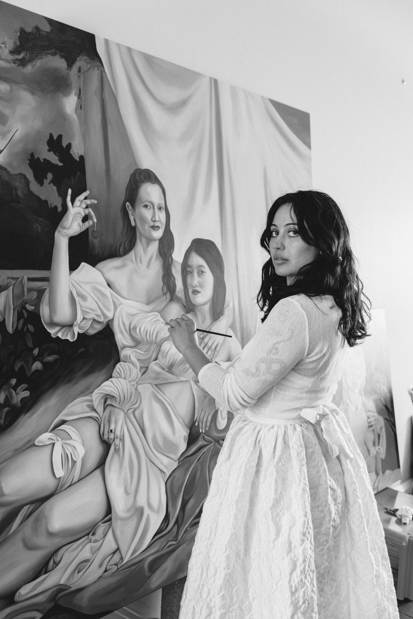 Portrait of Kansas Smeaton courtesy of Coma Gallery & the artist, Marrickville Studio, Sydney, Australia, 2023, photo: Leda Desimone