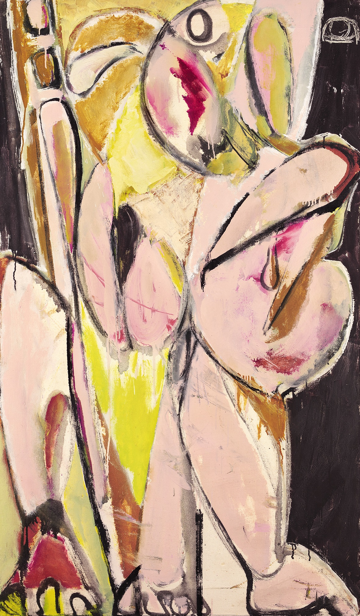 CL108 Lee Krasner, Prophecy, 1956 © ADAGP, Paris 2024 (Photo Fraser Marr Photographer)