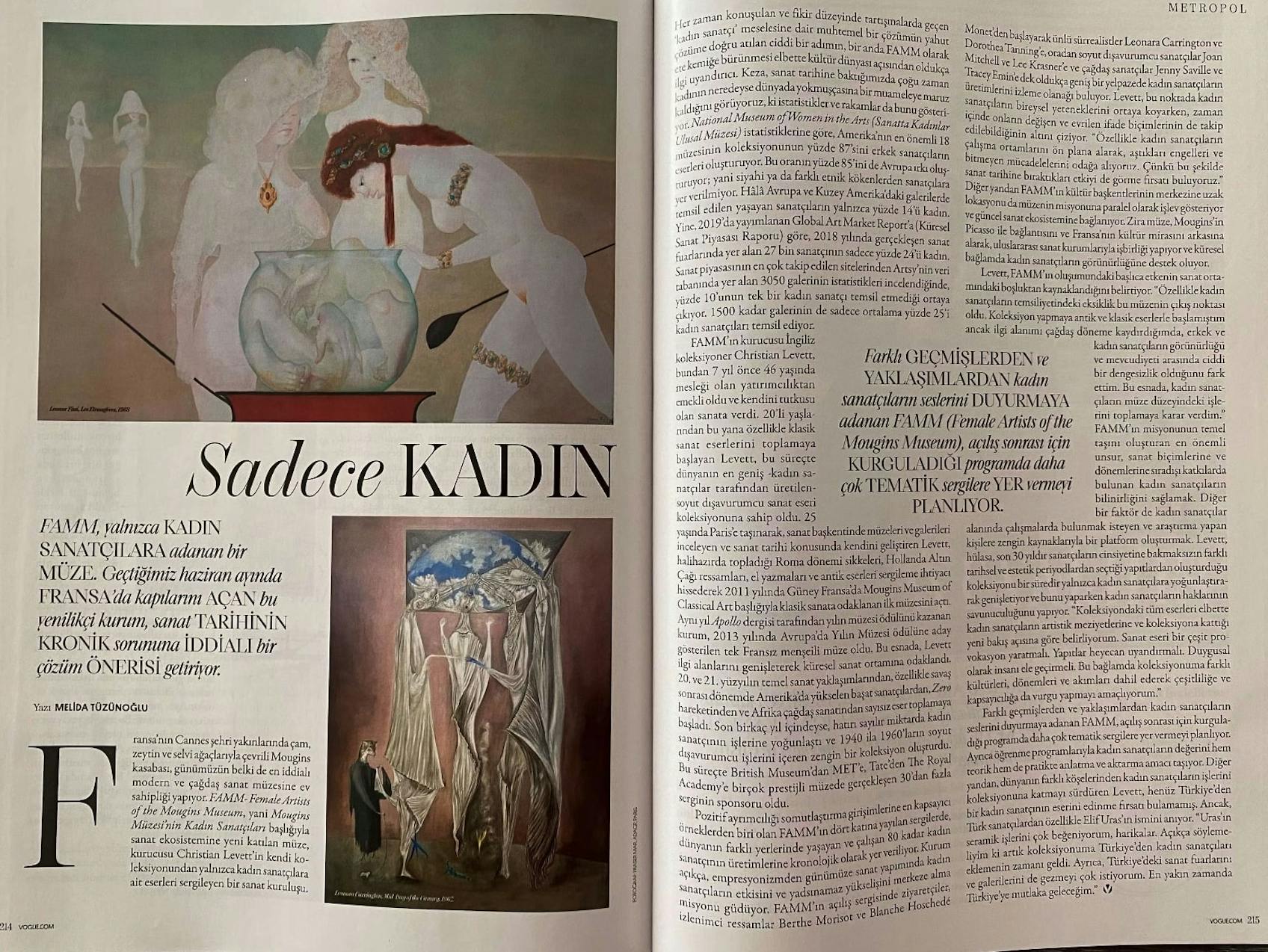 Sadece kadin