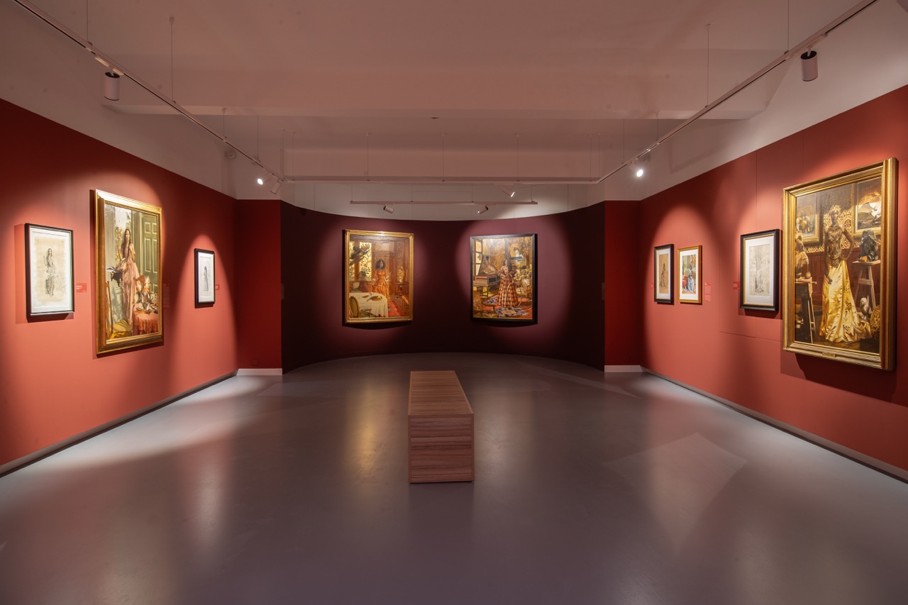 Vue de la galerie 1 de l'exposition Reminiscence au FAMM. Photo Jérôme Kelagopian