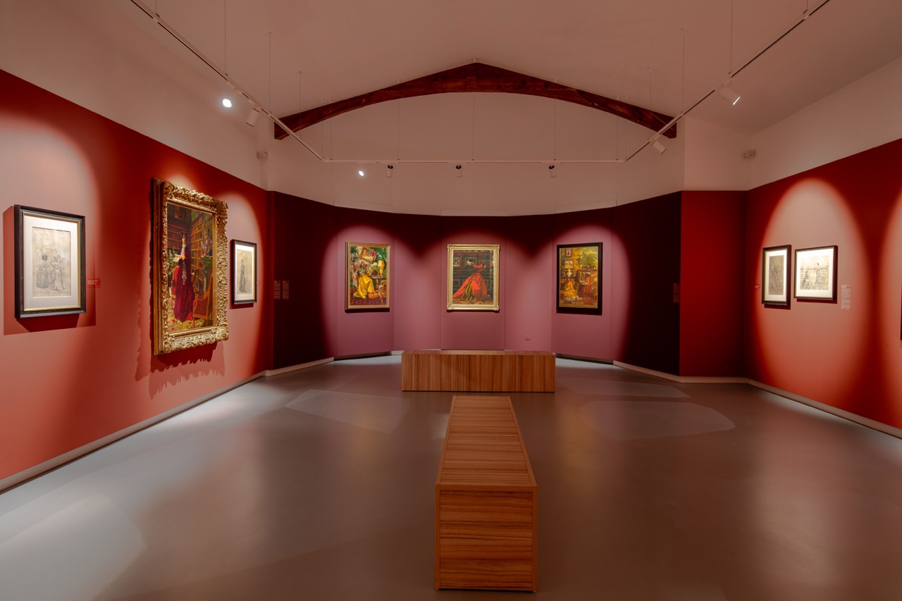 Vue de la galerie 2 de l'exposition Reminiscence au FAMM. Photo Jérôme Kelagopian