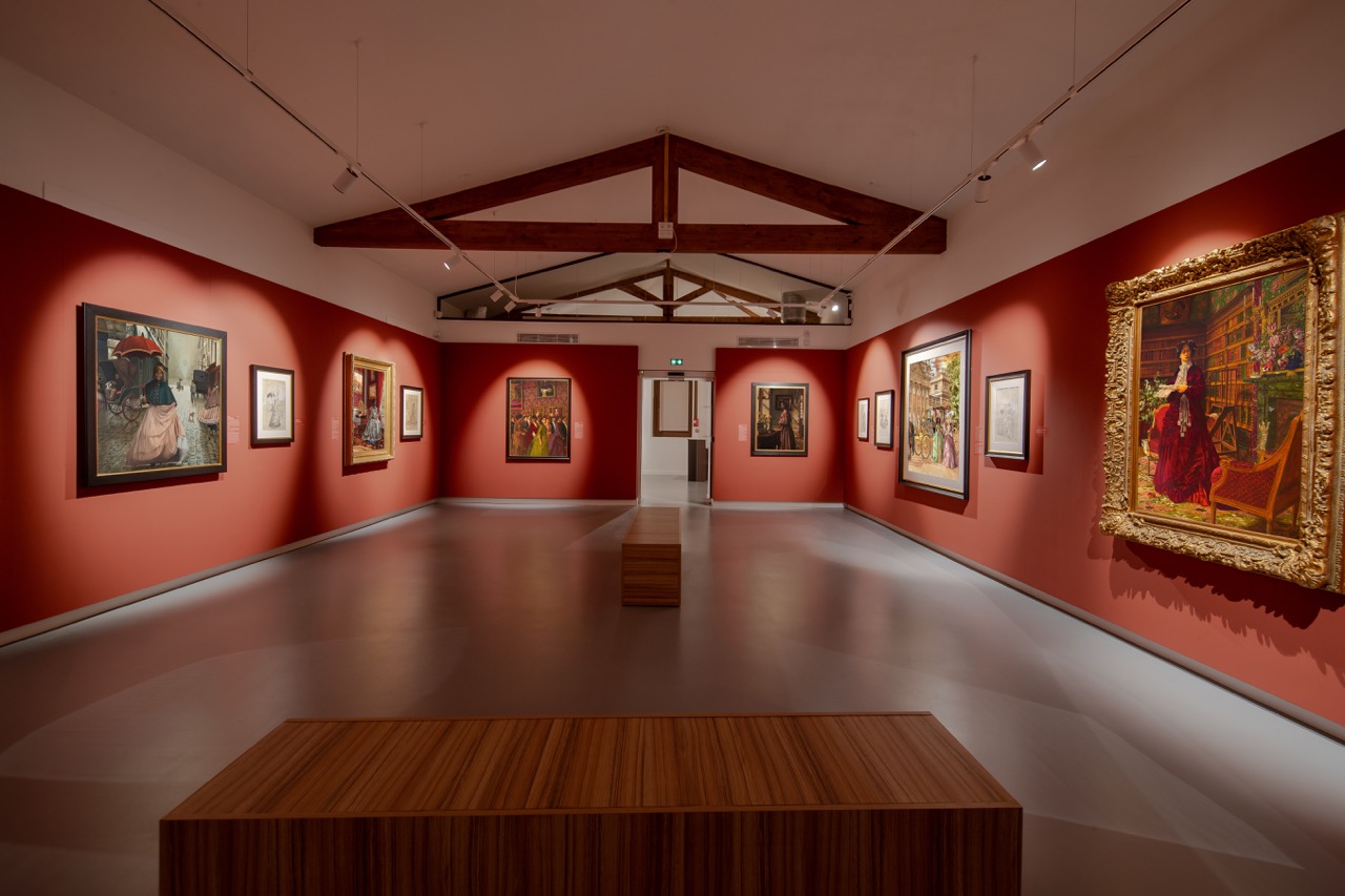 Vue de la galerie 2 de l'exposition Reminiscence au FAMM. Photo Jérôme Kelagopian