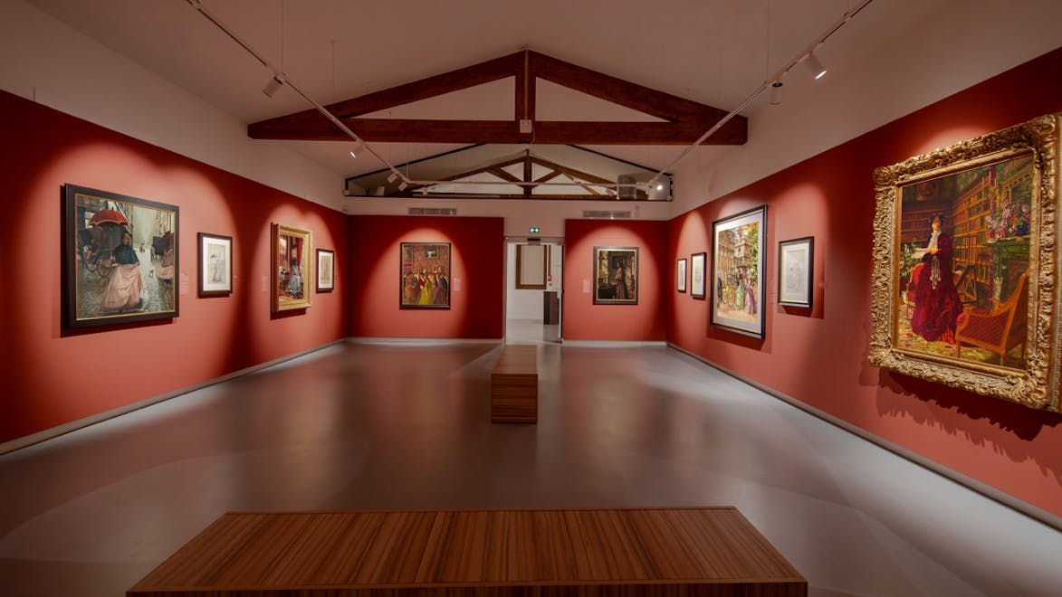 Vue de la galerie 2 de l'exposition Reminiscence au FAMM. Photo Jérôme Kelagopian