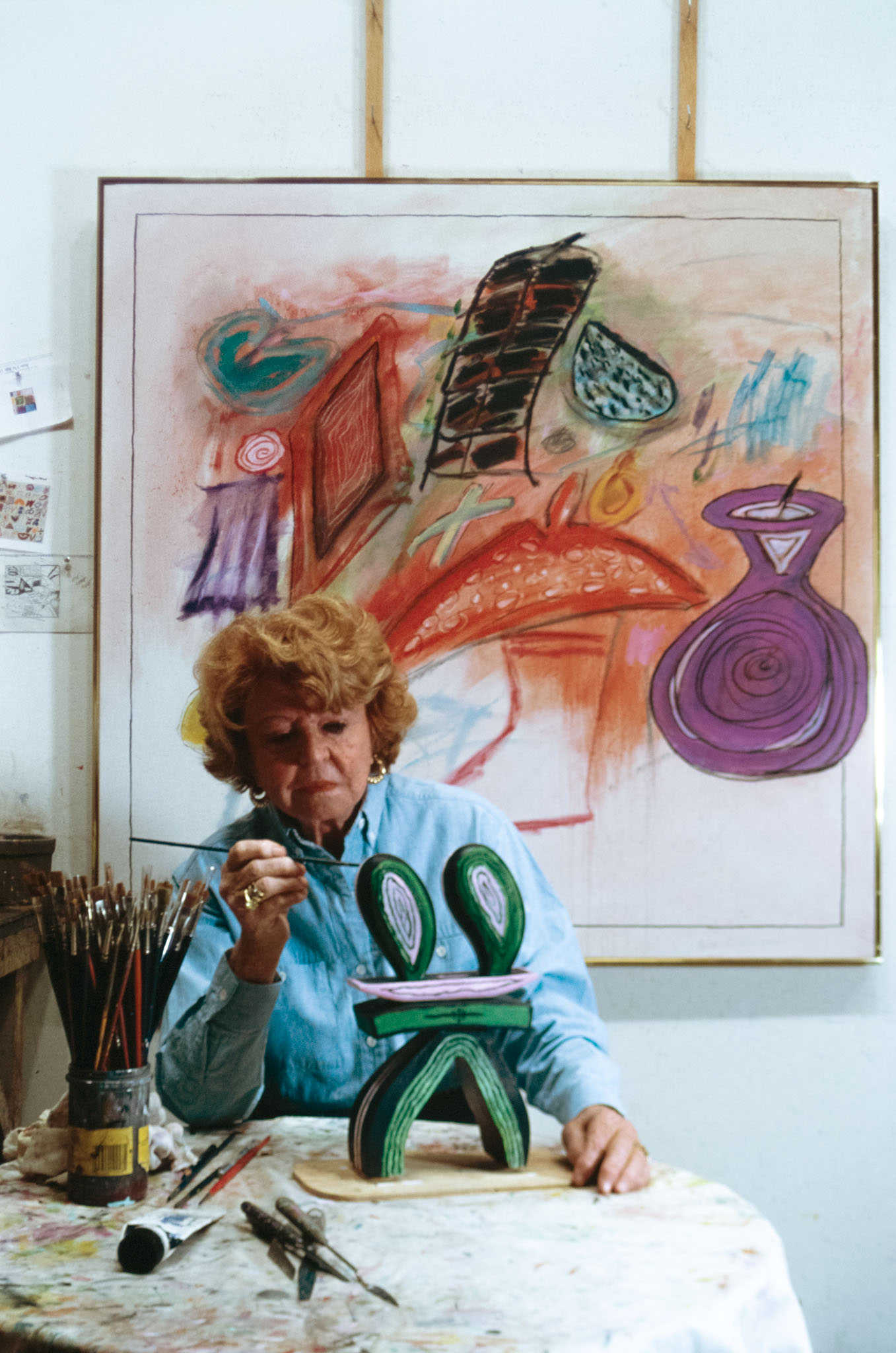 Portrait de Ida Kohlmeyer, avec l'aimable autorisation de la galerie Arthur Roger