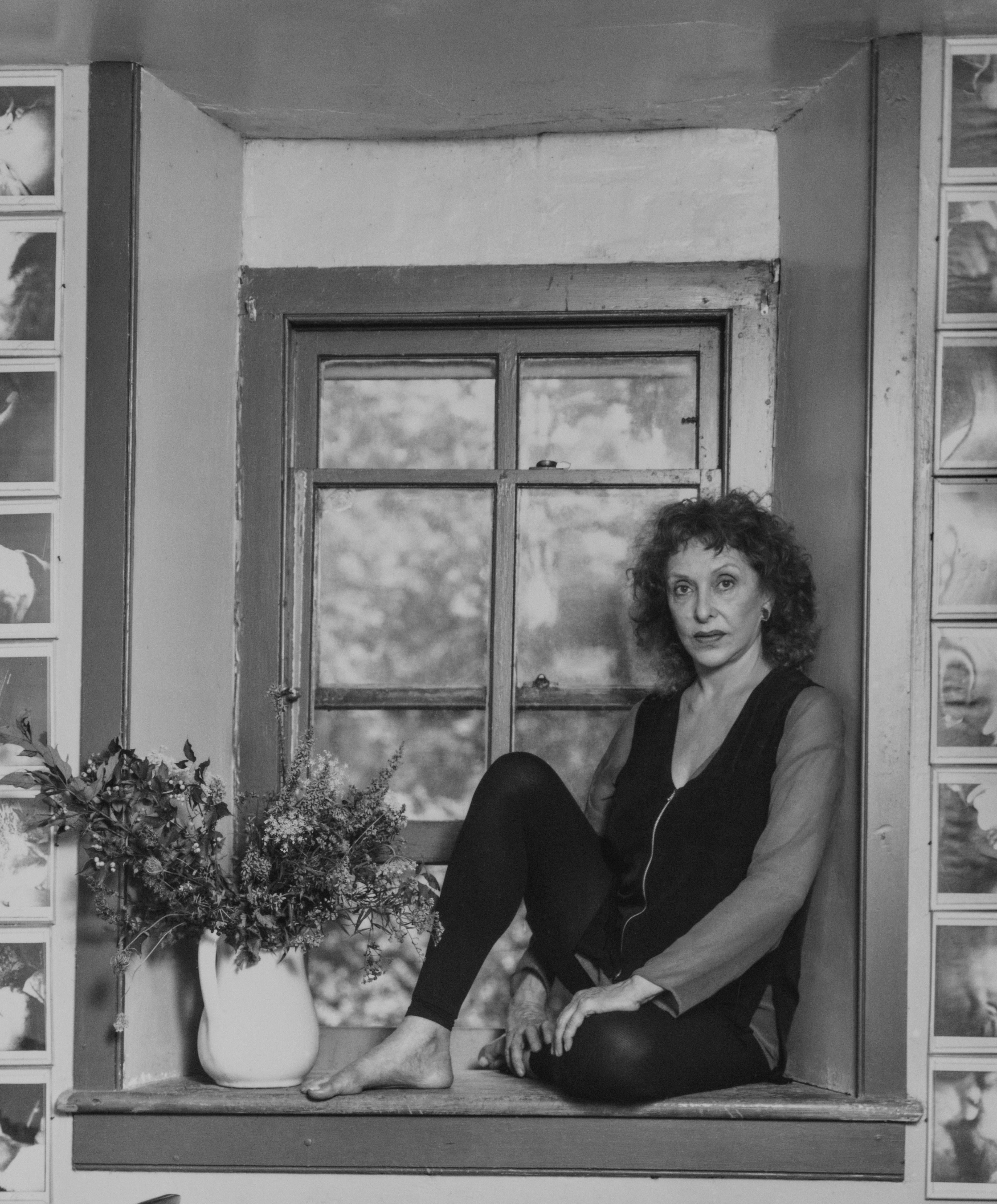 Carolee Schneemann, 1996, photograph by Joan Barker