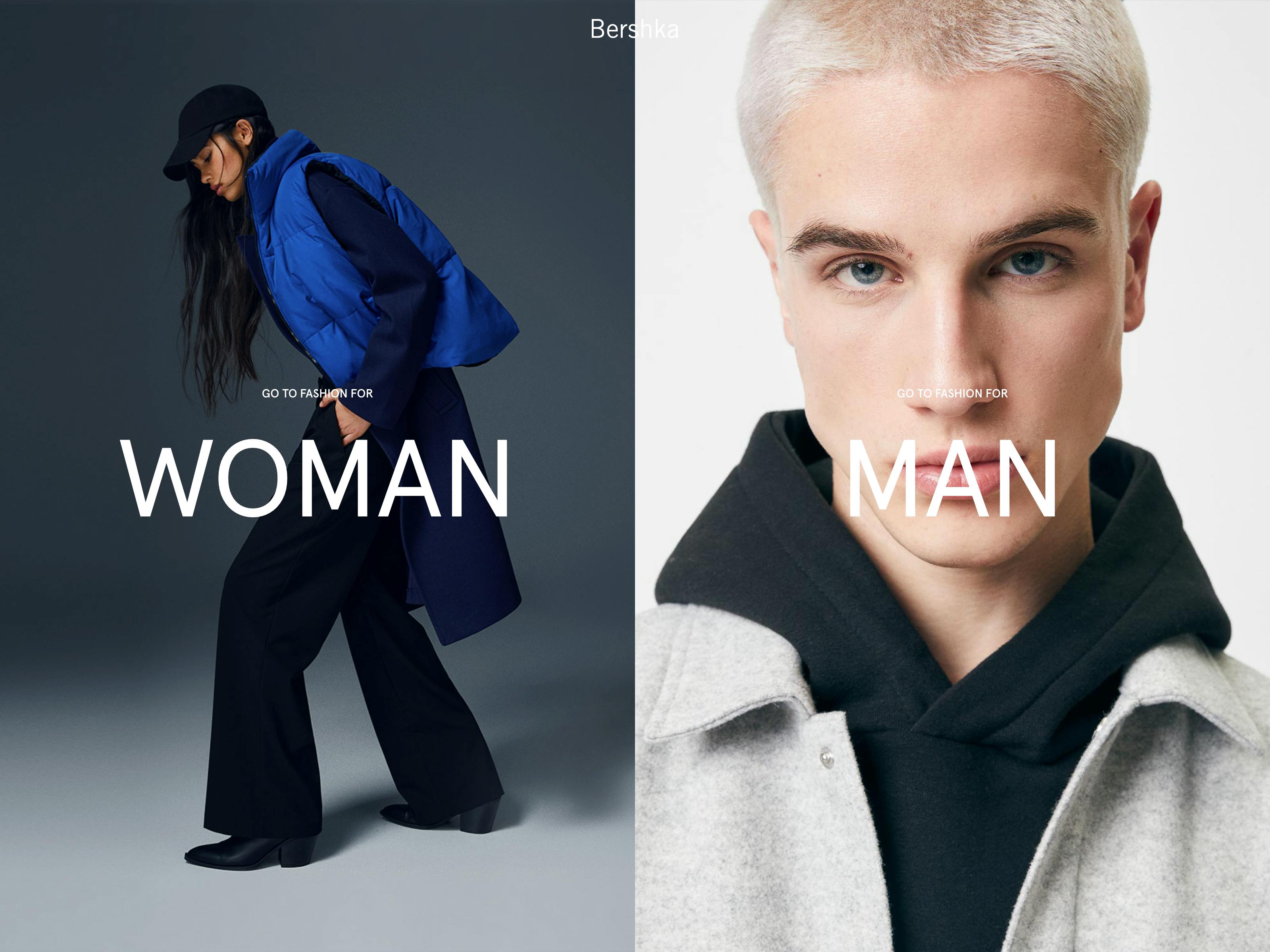 Bershka website screenshot