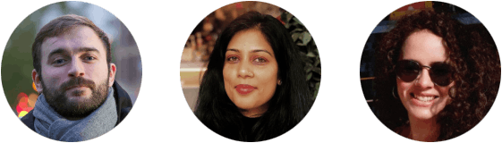 Avatars of Prismic employees