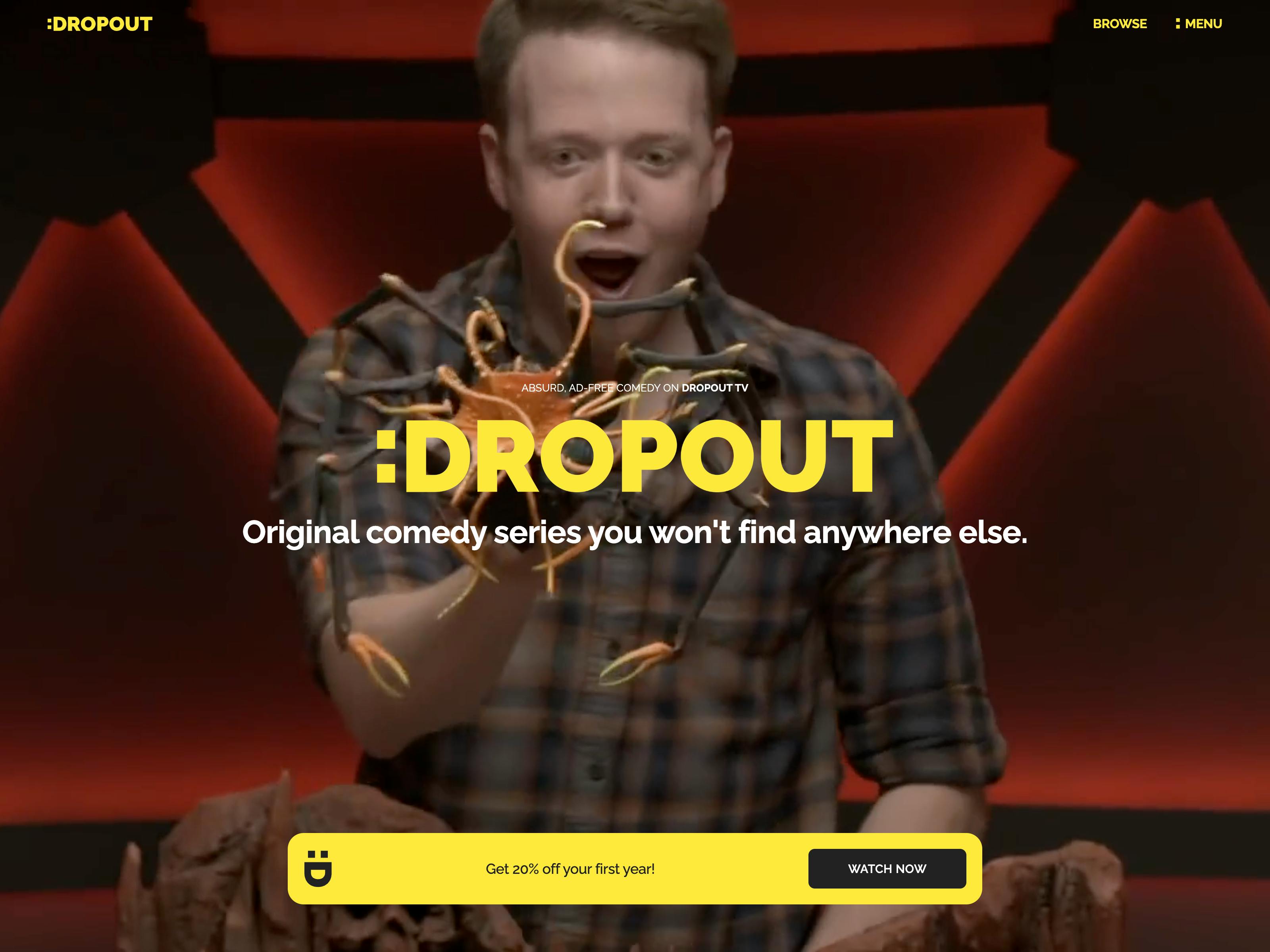Dropout screenshot