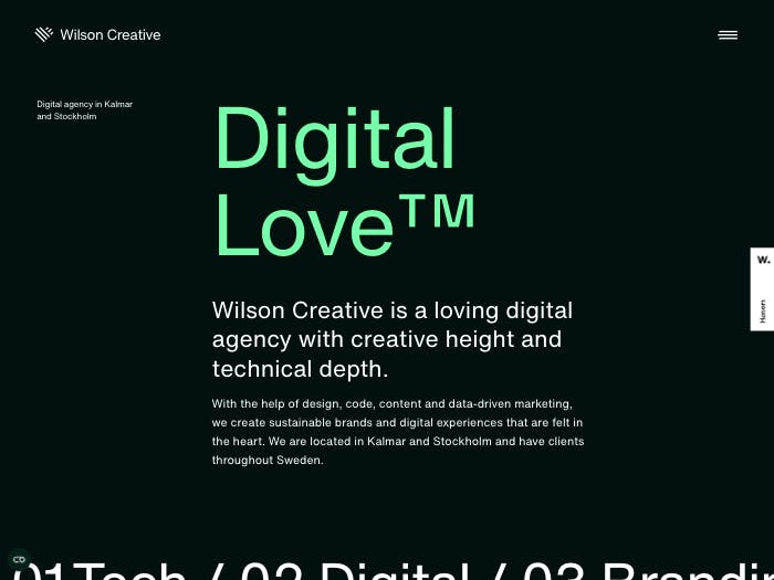 Wilson Creative Website