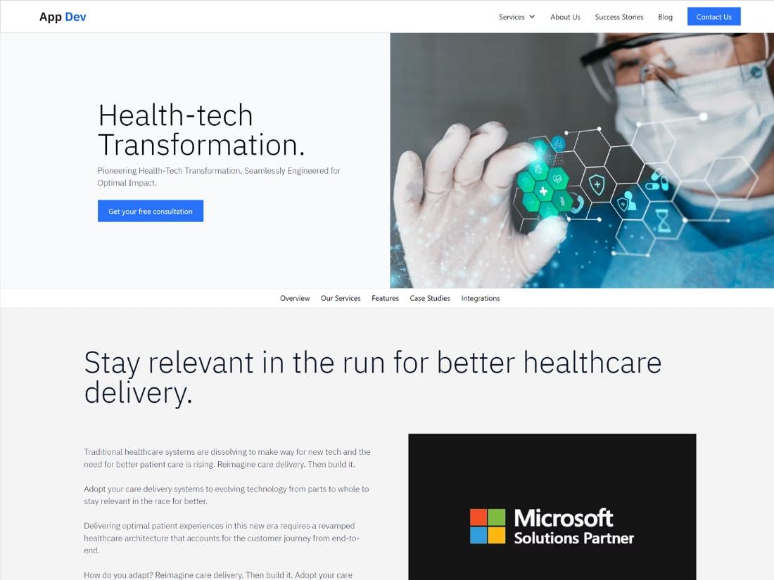 App Dev Health