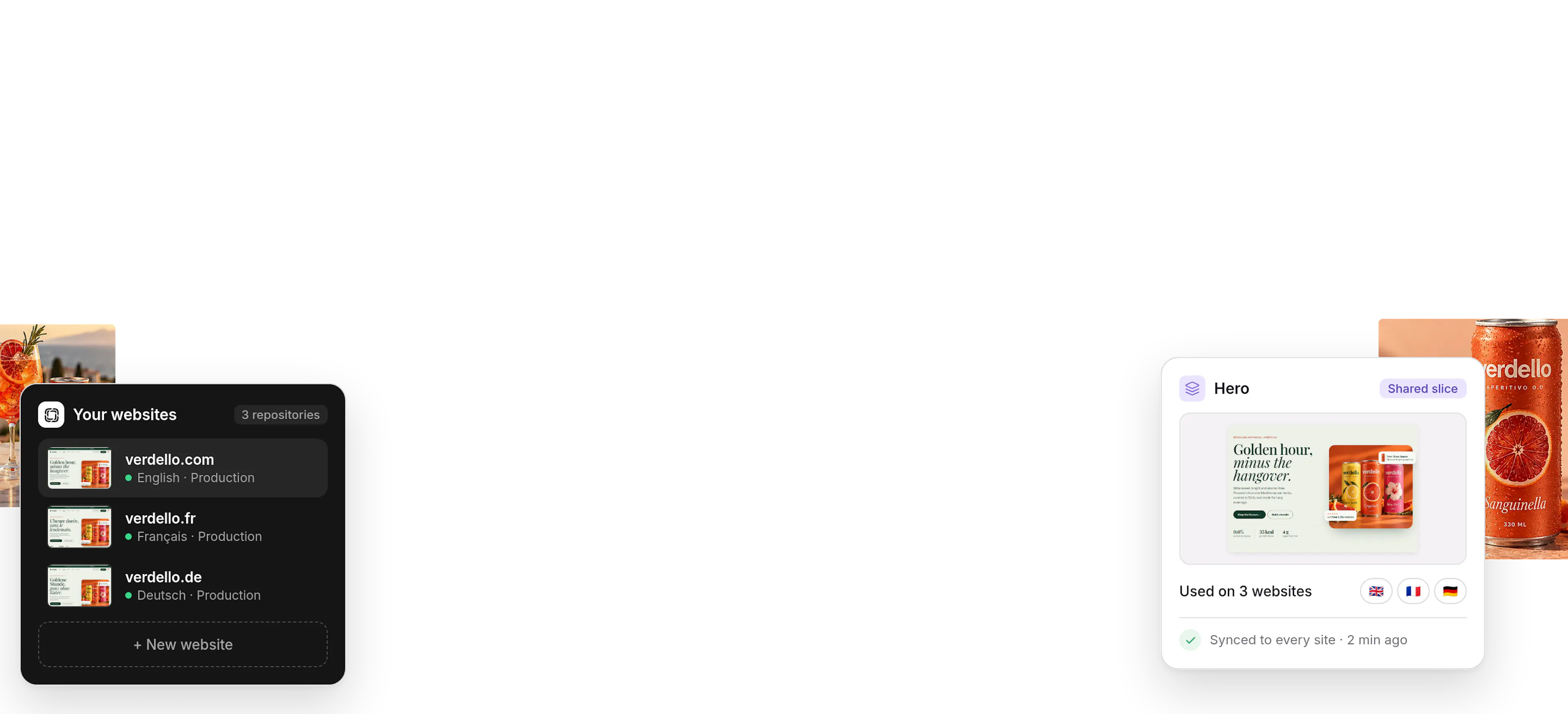 multiple websites