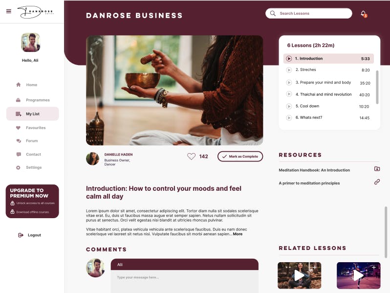 Danrose website screenshot